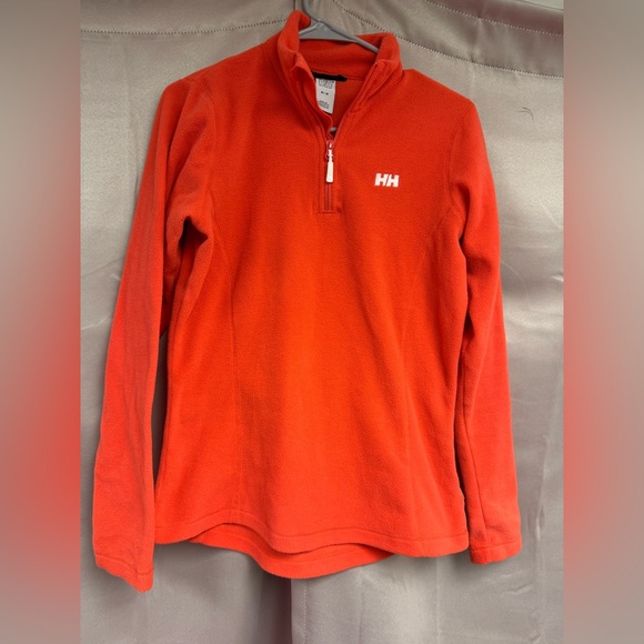 Womens Daybreaker 1/2 Zip Fleece Neon Coral NWOT - Picture 2 of 9